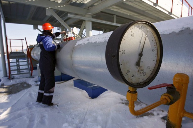 "Газпром" прекратил подачу газа на Украину