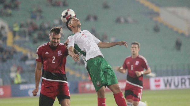 Сборная Болгарии вырвала победу у команды Люксембурга