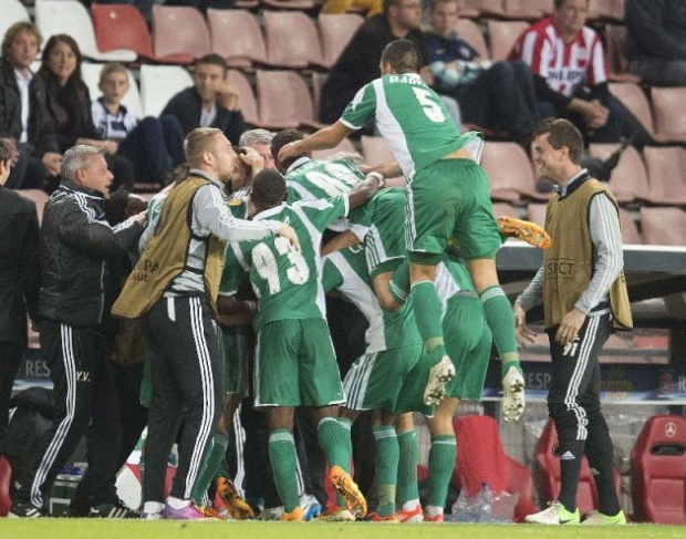 Болгарский „Лудогорец” победил ПСВ в Эйндховене