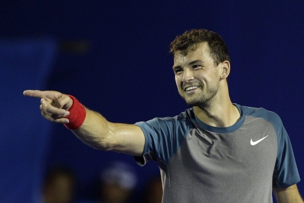 Григор Димитров пробился в полуфинал турнира в Акапулько