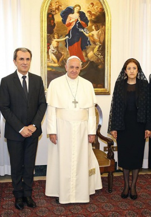 Папа Франциск тепло встретил премьера Болгарии