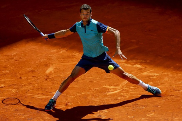 Болгарин Димитров проиграл Соку в первом круге Открытого чемпионата Франции