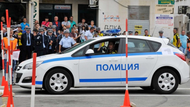 Болгарские полицейские отмечают свой профессиональный праздник