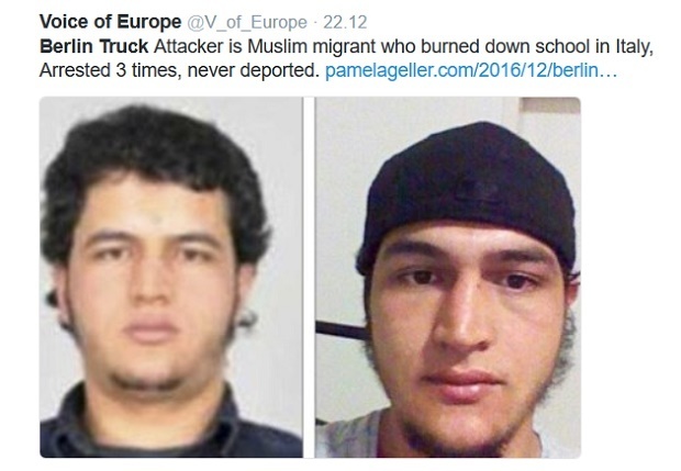 Подозреваемый в теракте в Берлине мог быть связан с наркоторговлей  - СМИ