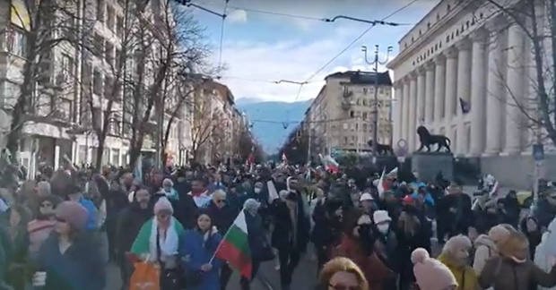 Шествие "Болгария – зона мира"  прошло в Софии